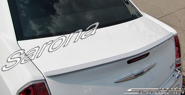 Custom Chrysler 300C Trunk Wing  Sedan (2011 - 2019) - $199.00 (Part #CR-011-TW)